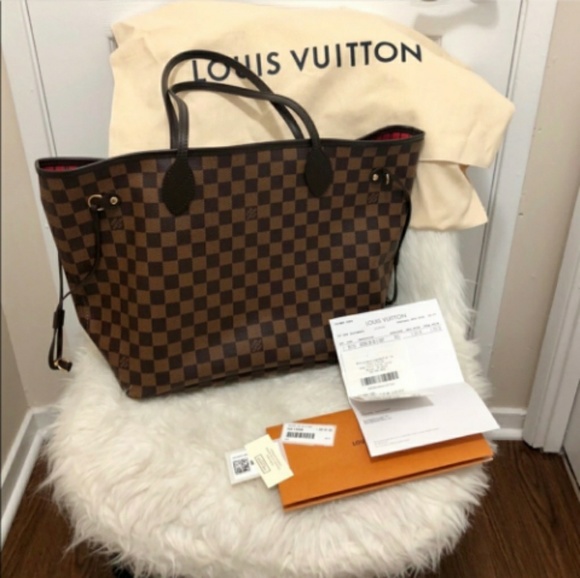 Louis Vuitton neverfull bag - Picture 1 of 8